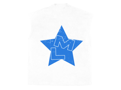 Blue Sleeveless shirt