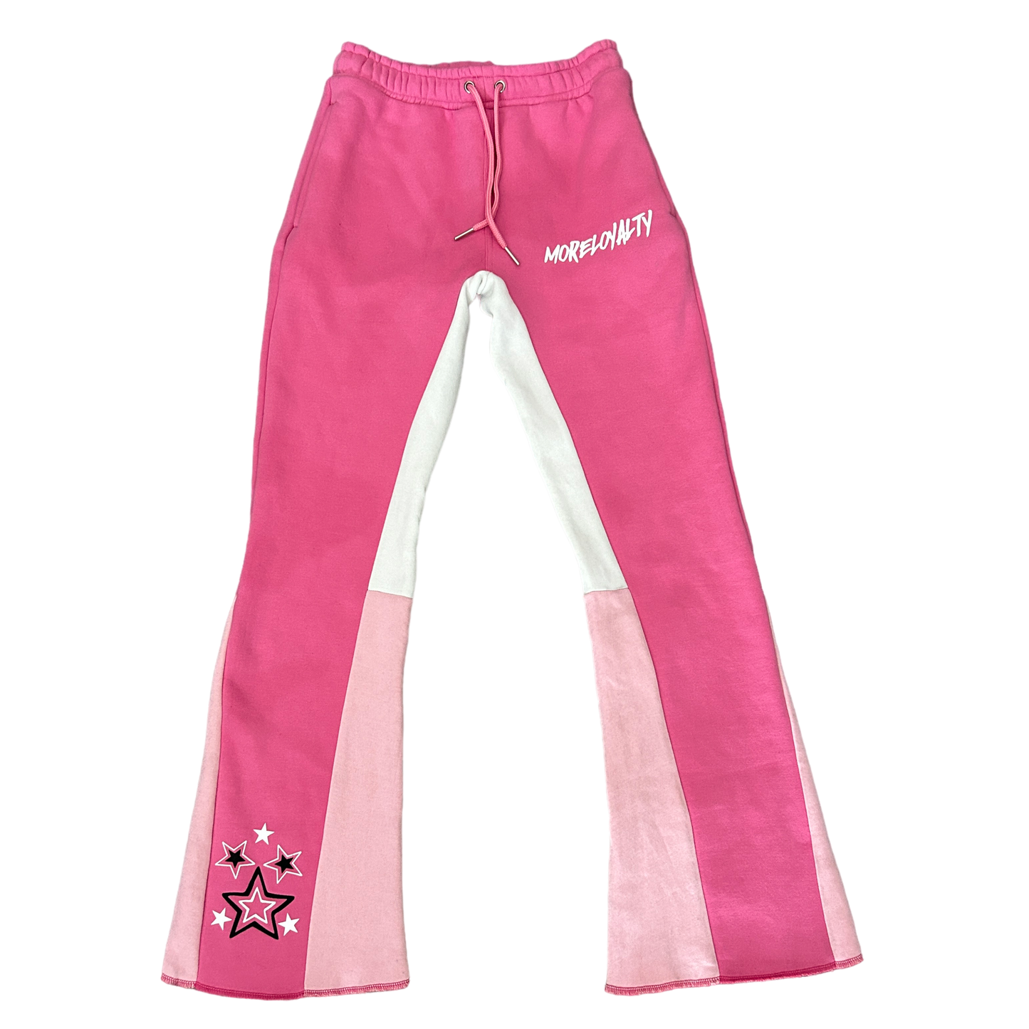 Pink Flare Sweatpants