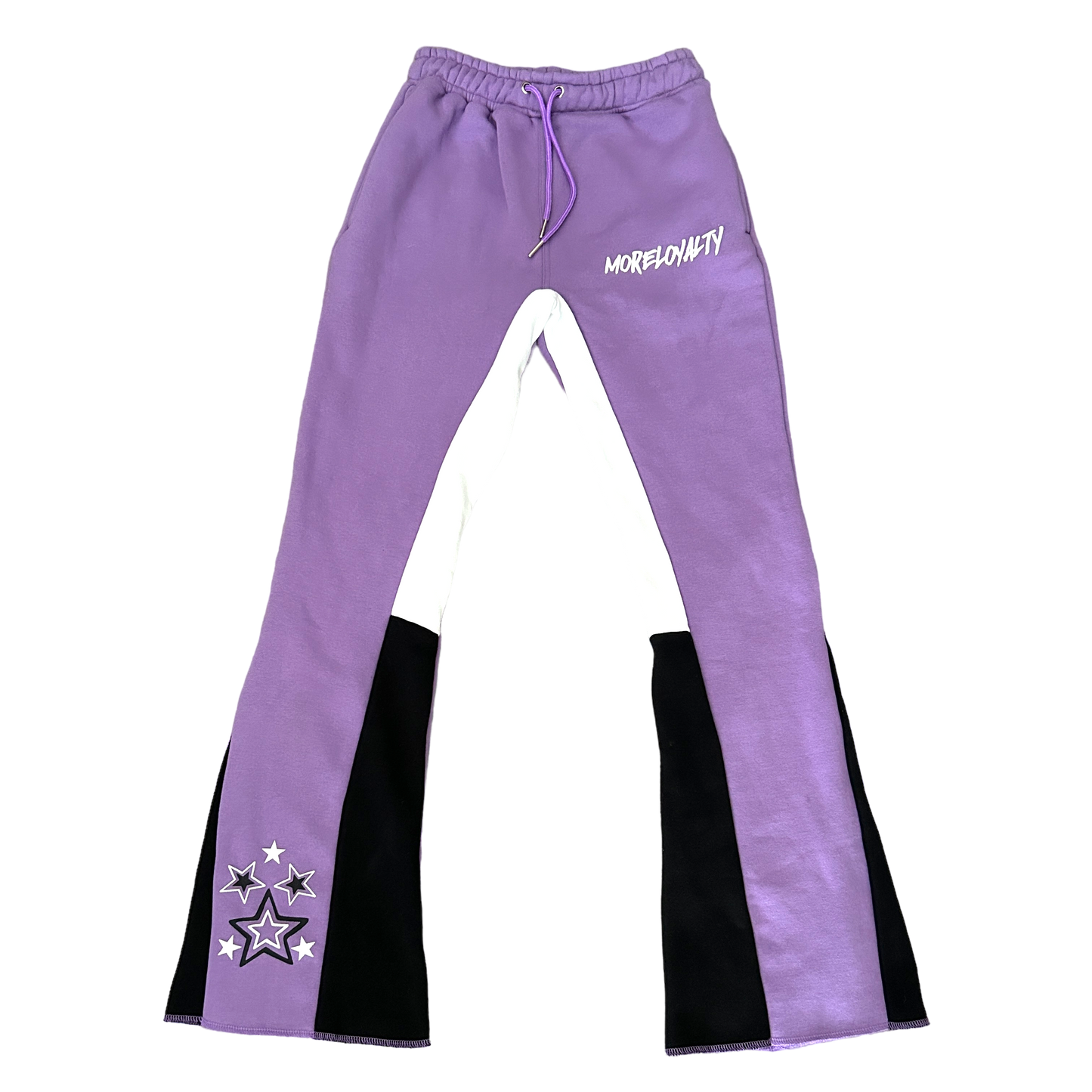 Purple Flare Sweatpants
